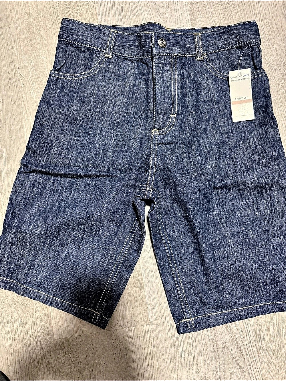 Calvin Klein Jeans boys Denim Shorts Size 10 N